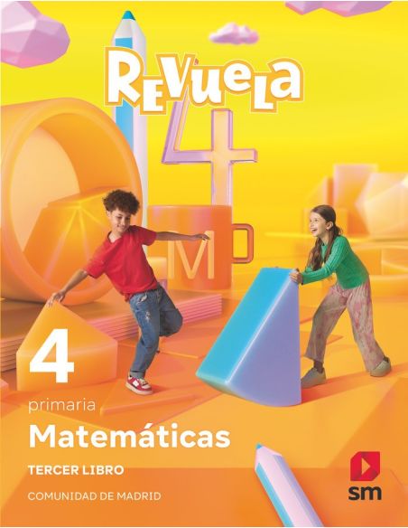 Matemáticas. Trimestres Temáticos. 4 Primaria. Revuela. Comunidad De Madrid