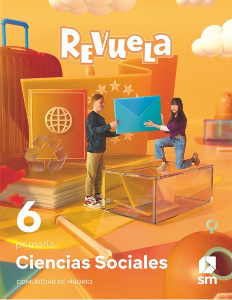Ciencias Sociales. 6 Primaria. Revuela. Comunidad De Madrid