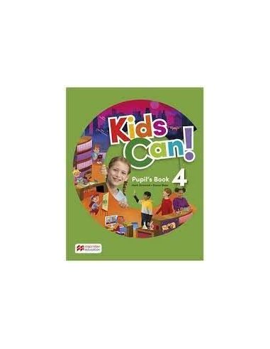 Kids Can! 4 Pupil'S Book: Libro De Texto De Inglés Impreso Con Acceso A La Versión Digital